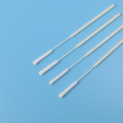10cm EO de Steirle Bijeengekomen Nylon Neuszwabber van de Specimeninzameling met ABS Stok