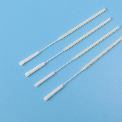 10cm EO de Steirle Bijeengekomen Nylon Neuszwabber van de Specimeninzameling met ABS Stok
