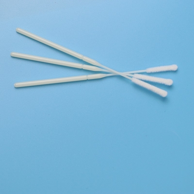 10cm EO de Steirle Bijeengekomen Nylon Neuszwabber van de Specimeninzameling met ABS Stok