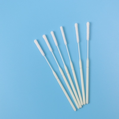10cm EO de Steirle Bijeengekomen Nylon Neuszwabber van de Specimeninzameling met ABS Stok