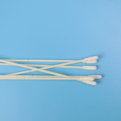 15cm de Medische Steriele Mondelinge Bemonstering Bijeengekomen Zwabber van het Schuimuiteinde met ABS Stok