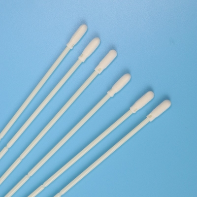 15cm de Medische Steriele Mondelinge Bemonstering Bijeengekomen Zwabber van het Schuimuiteinde met ABS Stok