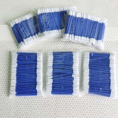 3.2mm Mini Round Head Cleanroom Foam Zwabber met Dubbele Hoofden voor Groeven het Schoonmaken