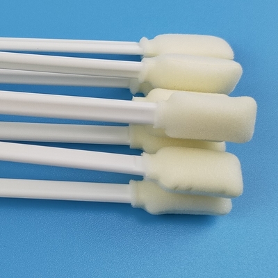 Pp-het Uiteindezwabbers van het Stok Dubbele Hoofdschuim voor Printer Cleaning