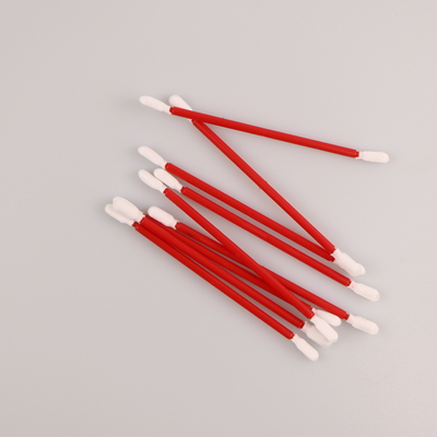 De dubbele Ronde Zwabber van de Hoofdenpolyester voor Elektronika Schone 100PCS
