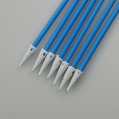 76mm de Plastic Schoonmakende Zwabbers van het Stokmicro Gerichte Schuim voor Cleanroom