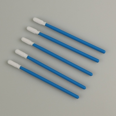 Elektronika die ESD Polyesterzwabbers voor Cleanroom 3.8mm schoonmaakt Mini Head