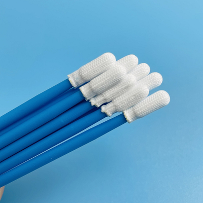 100PCS pp-de Zwabbers van de Handvatpolyester voor Cleanroom het Schoonmaken