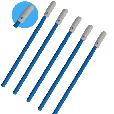 Kleine Ronde Cleanroom Schoonmakende Zwabber 3.2mm van het Schuimuiteinde