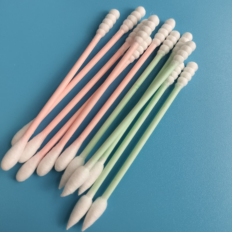 50pcs/Bag milieuvriendelijke Document Stok Kosmetische Katoenen Zwabberknoppen voor Make-uptoepassing