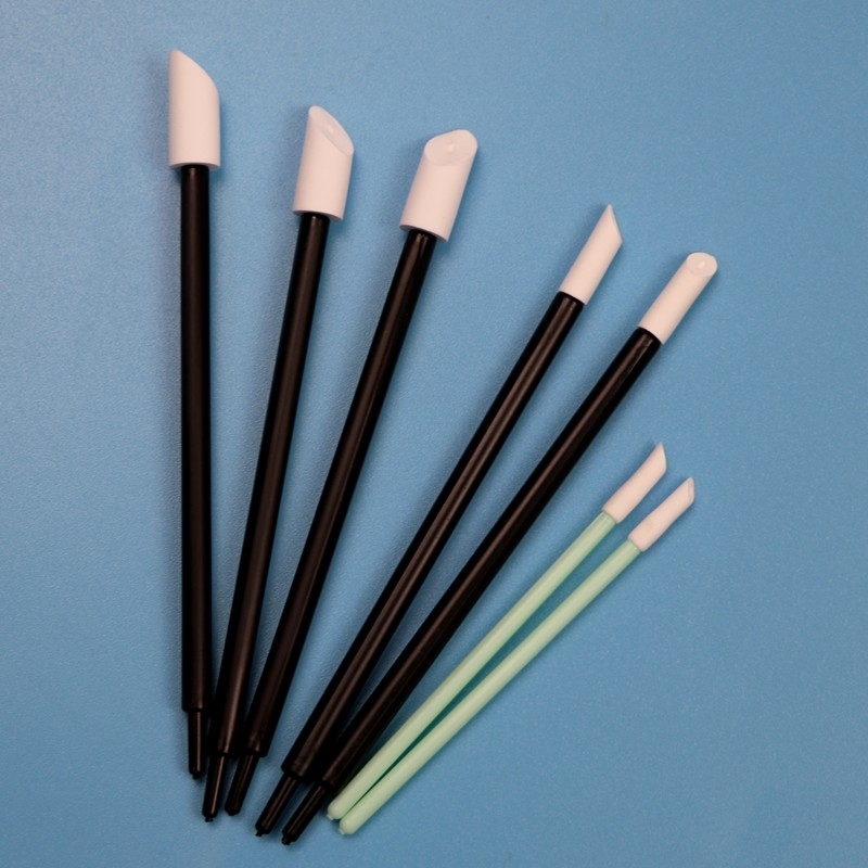 Lintvrij Zwart PP Stick 8mm PU Foam Swab Mimaki Printer Reiniging Ruby Stick Swab Leveranciers