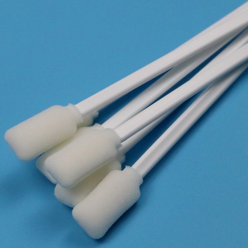 Lintvrij Wit PP Stick Square Sponge Swab Roland Printer Reinigingsfoamswab Leveranciers
