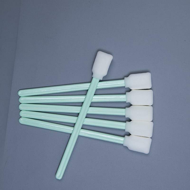 Schoonkamer Sponge Swabs Lint Free Dikke schuim reinigingsswabs voor elektronica optica