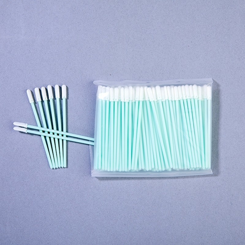 Micro Groove Reinigingsgereedschap Type 76mm Foam Tip Swabs Met Robuust PP Handle
