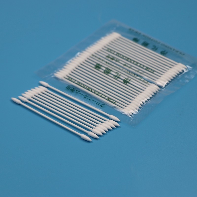 BB-003 milieuvriendelijke papierstok 3 mm Kleine puntige katoenen knoppen Cosmetische Qtips Schoonkamer Katoenen zwab
