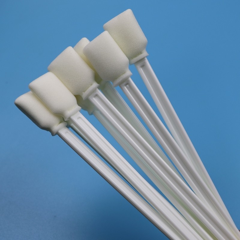 Lintvrij 228 mm extra lang handvat rechthoekige spons gedetailleerde swab printer reiniging schuim swab