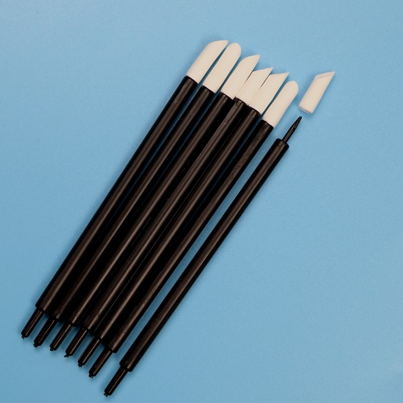 In voorraad T-11 Rigid PP Stick 5mm PU Foam Swab Mold Cleaning Ruby Stick voor het onderhoud van de printer