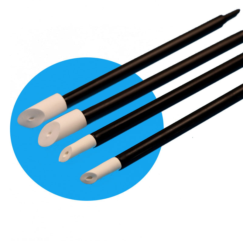 In voorraad T-21 Rigid PP Stick 8mm PU Foam Swab Ink Removing Ruby Stick voor het schoonmaken van de printer