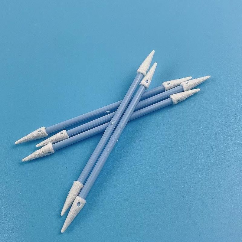 3-inch dubbel-end foam tip swabs voor pcb & elektronica reiniging