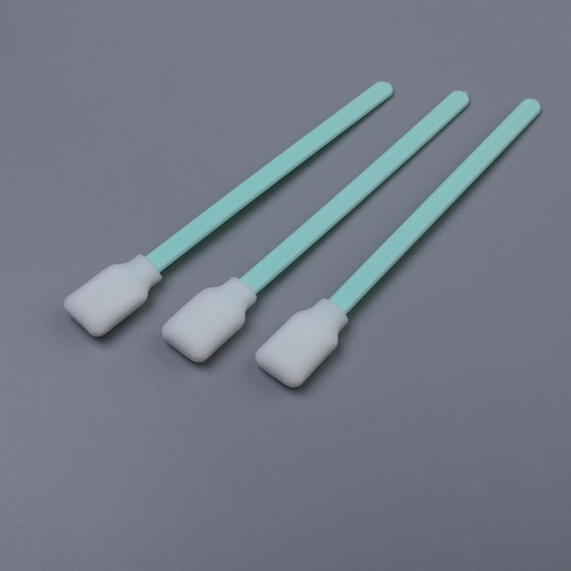 Int-Free Foam Swab met PP-handvat - 128 mm voor onderhoud van precisie-elektronica en printerkop