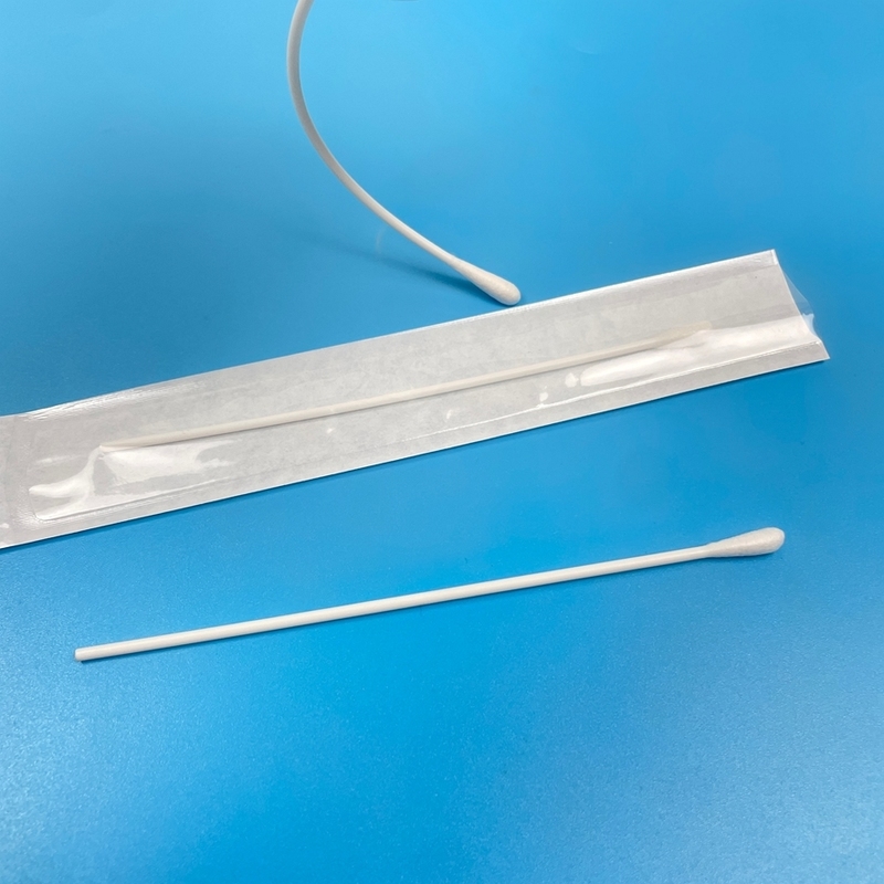 Cotton applicator individueel verpakt EO steriele steekproefswabs - 6 inch met PP-handvat, CE-gecertificeerd