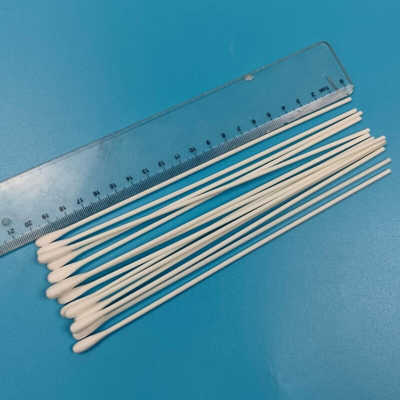 20 cm wegwerp extra lange PP-stick wattenstaafje, chemisch bestendige wattenstaafje Qtips voor laboratorium