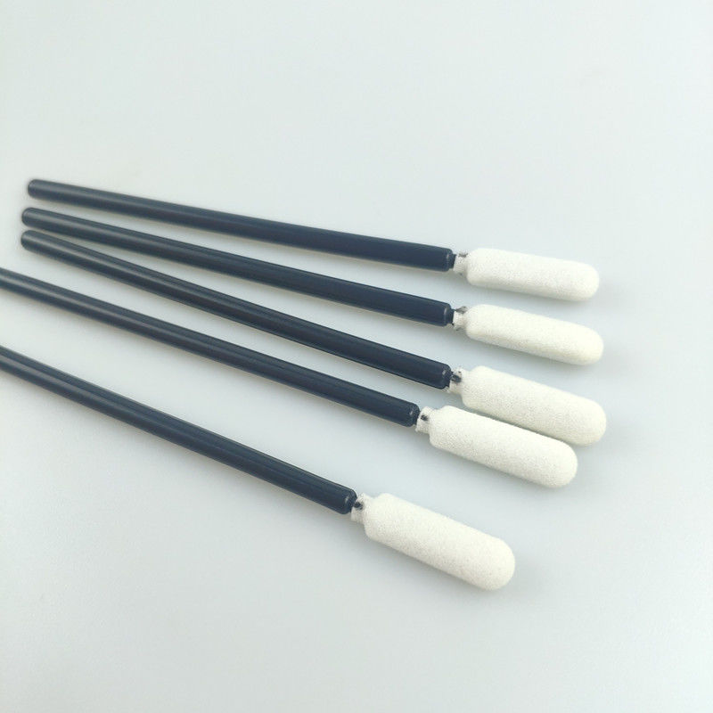TX710 Cleanroom Swab met 110mm lengte 100PCS Zwart Wit Open Cell Sponge Sponge Tip Swabs Stofvrij